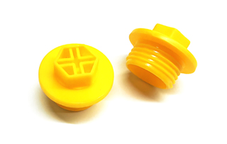 Cross Groove Threaded Plugs