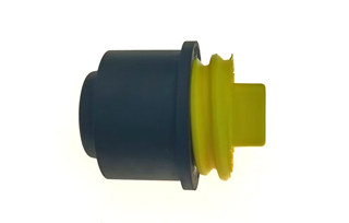 Mechanical non-slip tube plug