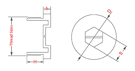 Hex Socket Threaded Plug