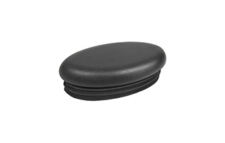 Oval Tube Insert Glides 80x40mm