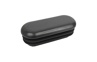 Oval Tube Insert Glides 100x40mm