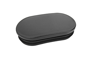 Domed Oval Tube Insert Glides 110x60mm